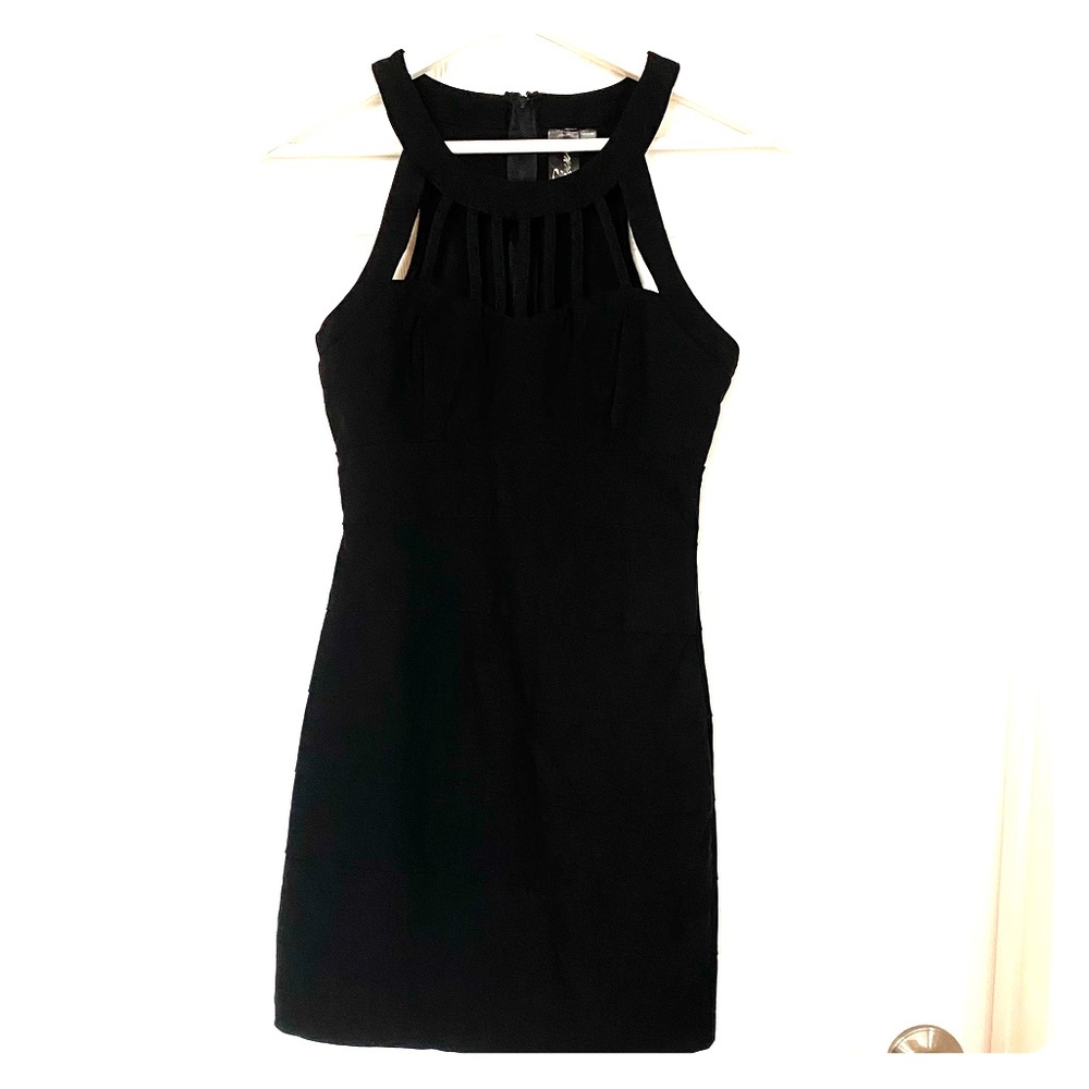 Black Body Con Dress